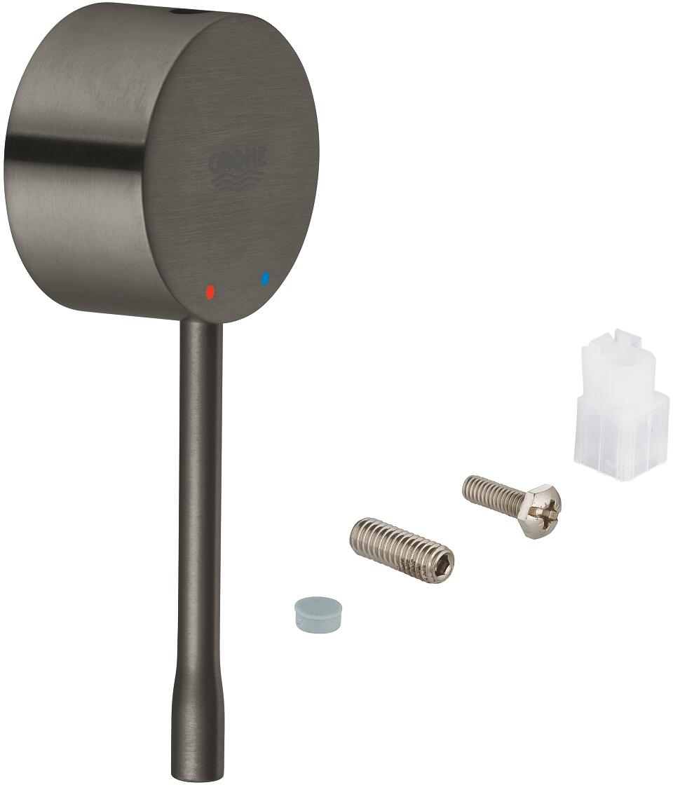 GROHE Essence Hebel für Einhand-Waschtisch/Bidet-Batterie, hard graphite gebürstet (46917AL0)