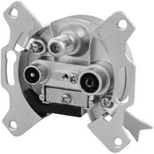 EMOS J0240 Antennen-Steckdose, EU 3303, Enddose (2501000300)