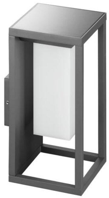 Brumberg RUBI LED-Solarwandanbauleuchte 2,2W, 167lm, 3.000K, IP54, schaltbar, graphit struktur (65322103)