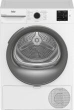 Beko BM3T39210W1 EEK:D 9 kg Wärmepumpentrockner, 60 cm breit, 15 Programme, Kindersicherung, Sonsor-Trocknung, weiß