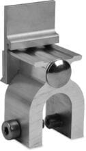 K2 Systems R-MEDI SET Rundfalzklemme CF:x SingleRail, Aluminium, silber (2002859)