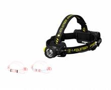 LED Lenser Work Stirnlampe Advanced; 15lm-500lm (Boost) / bis 200m / bis 45h / IP67 / per Magnetic Charge System, schwarz (H7R Work)