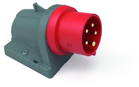 Bals Wandgerätestecker INNOLINQ QC 16A, 5-Polig, 400V, 6h, IP44, grau rot (24675)