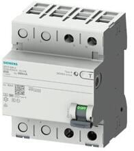 Siemens 5SV3646-4 FI-Schutzschalter, 4-polig, Typ B, kurzzeitverzögert, 63A, 300mA, 400V