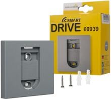 Schellenberg Handsenderrahmen für Funk-Handsender, Aufputzrahmen, silbergrau (60939)