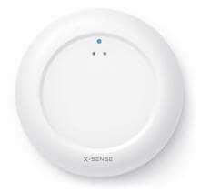 X-Sense SWS0A intelligenter Wasserleckmelder, mit großer Reichweite, App-Fähig, weiß (ZASXS00120WEU)