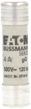 Eaton C10G4 Sicherungseinsatz, Niederspannung, 4 A, AC 500 V, 120 kA, 10 x 38 mm, gL/gG, IEC