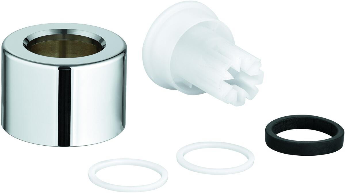 GROHE Abgangsstutzen, für WC-Druckspüler, chrom (42387000)