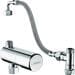 hansgrohe Ecostat Untertischthermostat Aufputz, Messing, mit Rückflussverhinderer, Chrom, (15346000)